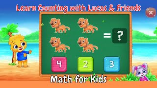Learn Counting with Lucas & Friends | Math Kids Games | Part.1 screenshot 5