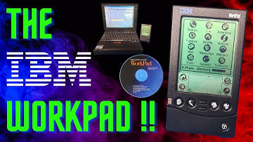 The IBM WorkPad!! A PalmPilot in Disguise?