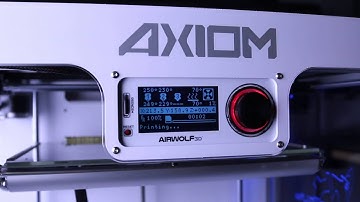 AXIOM Dual Extruder 3D Printer