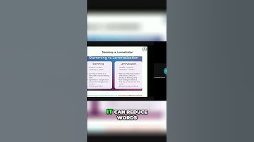 Stemming vs  Lemmatization  Ultimate Guide for Coding #AI #ArtificialIntelligence #MachineLearning