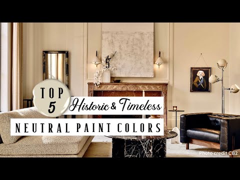 Top 5 Neutral Paint Colors Historic | Timeless