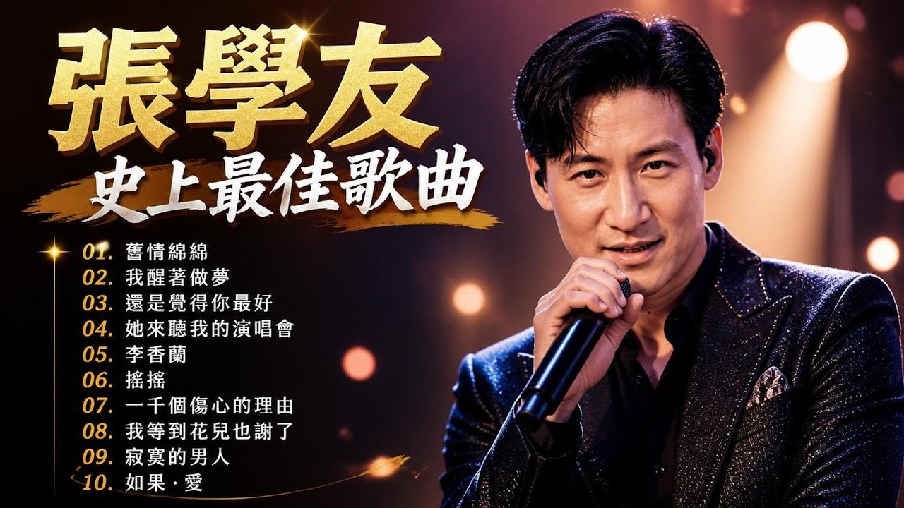 Jacky Cheung 10 Classic Love Songs 張學友精選珍藏版《吻別祝福一千