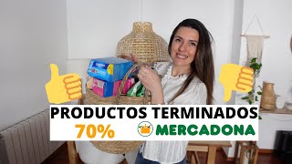 PRODUCTOS TERMINADOS 70% MERCADONA ♻️ limpieza, cosmética, pelo…