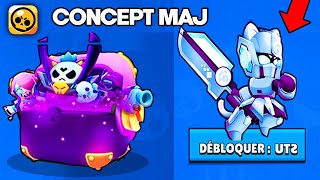 BRAWL STARS - INCROYABLE CES CONCEPTS DE MISE A JOUR (Nouveau Brawler, Mega Boite etc..)