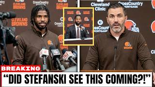 BREAKING: Stefanski STUNNED as Andrew Berry CONFIRMS Shedeur Sanders QB1 Decision