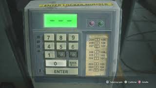 Resident Evil 3 Codice Armadietto Armeria Batteria Per Detonatore Carlos