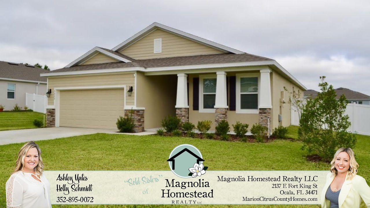 Newer Build For Sale in Heathbrook Meadows 5033 SW 58th Place YouTube