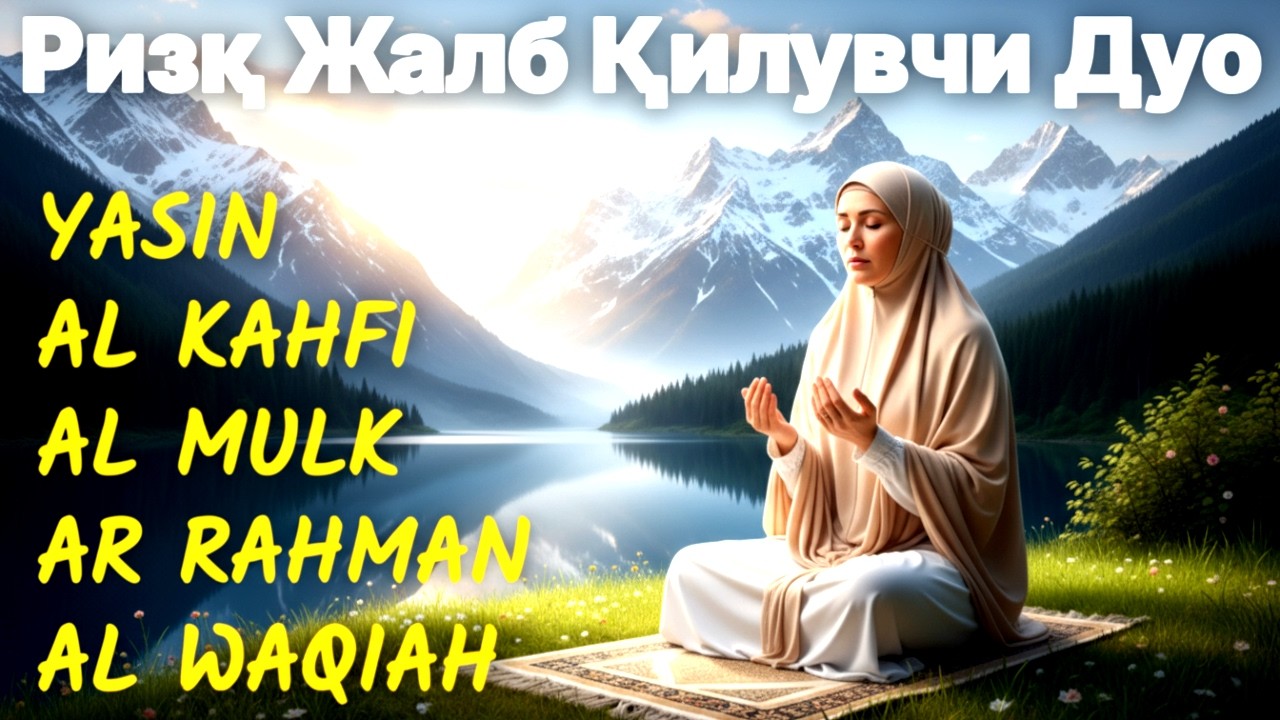 Har kuni o'qiladigan Ризқ uchun duo | Boylik va Baraka kalitlari