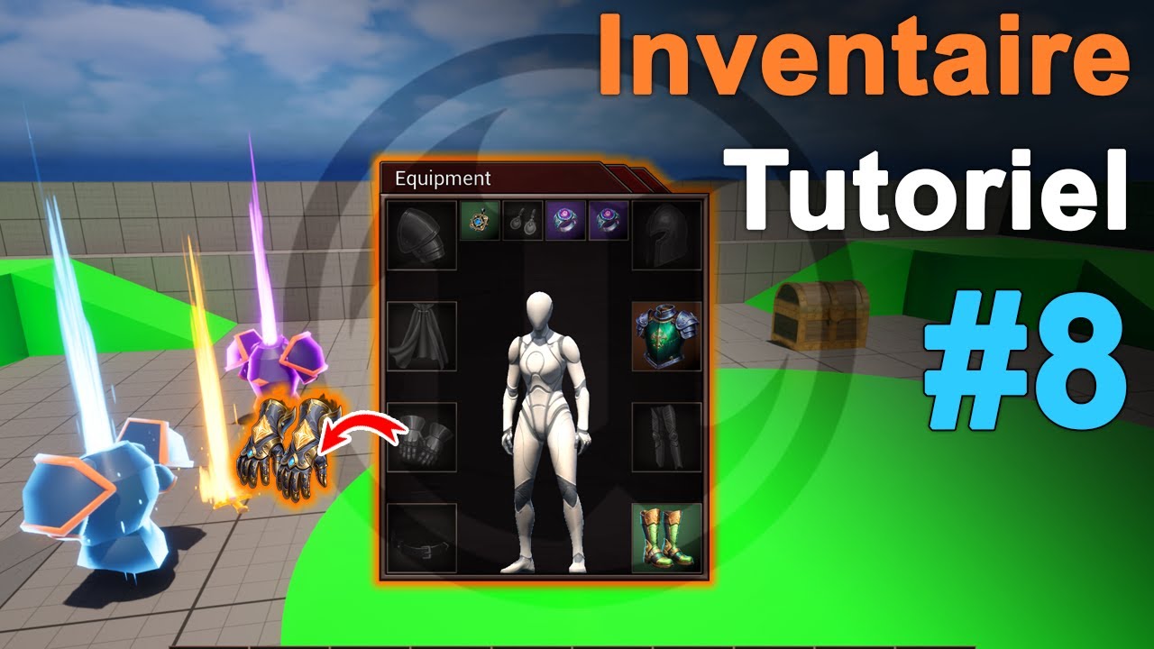 Tutoriel Blueprint Débutant - Système d'item & inventaire #8 | Unreal Engine 5 [FR]