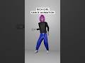 RICH GIRL DANCE ANIMATION SONG #shorts #dance #animation