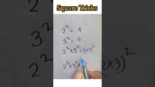 Learn amazing square shortcuts with Rumaiya math tricks ✨📚Save this trick & share with your friends🚀