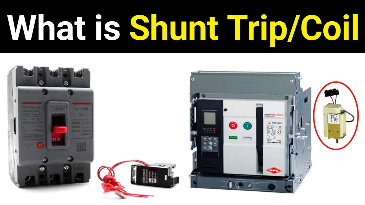 what is shunt trip coil