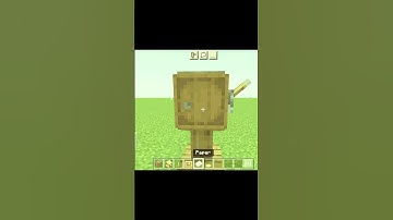 Minecraft build hack mailbox 📬 #3 #youtubeshorts #300views