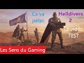 La vido test  helldivers 2  les sens du gaming