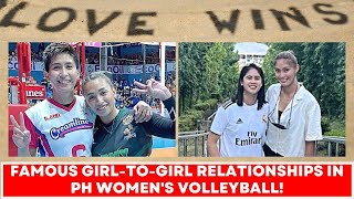 Babae Sa Babae Famous Girl-Girl Couple Volleyball Players Love Wins 