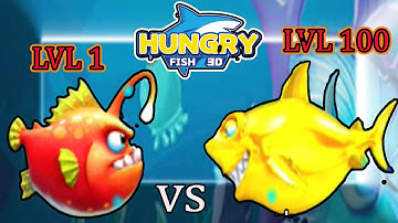 Hungry Fish 3D Evolution Gameplay Walkthrough Part  ~ All Gameplay Levels New Update Android & iOS
