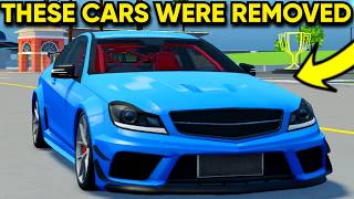 These Cars Were Just Removed In Driving Empire