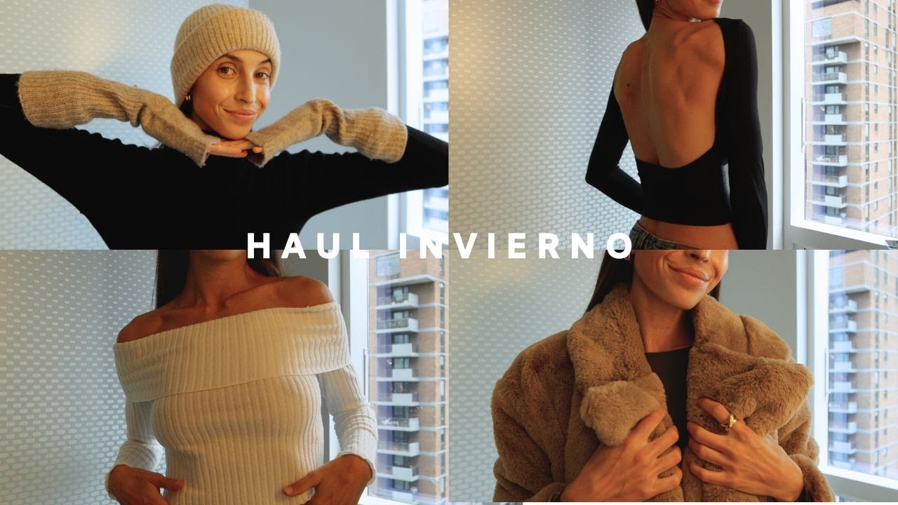 Haul Zara, Stradivarius, Bershka, Pull and Bear, H&M, | Try on Haul de Temporada Invierno 2023