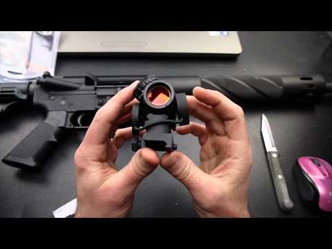 Bushnell TRS 25 Red Dot Unboxing AR 15 