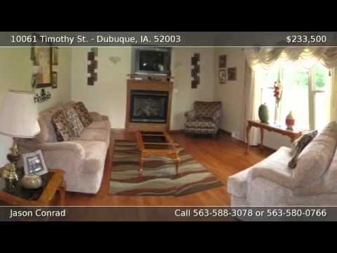 10061 Timothy St., Dubuque, IA home video tour