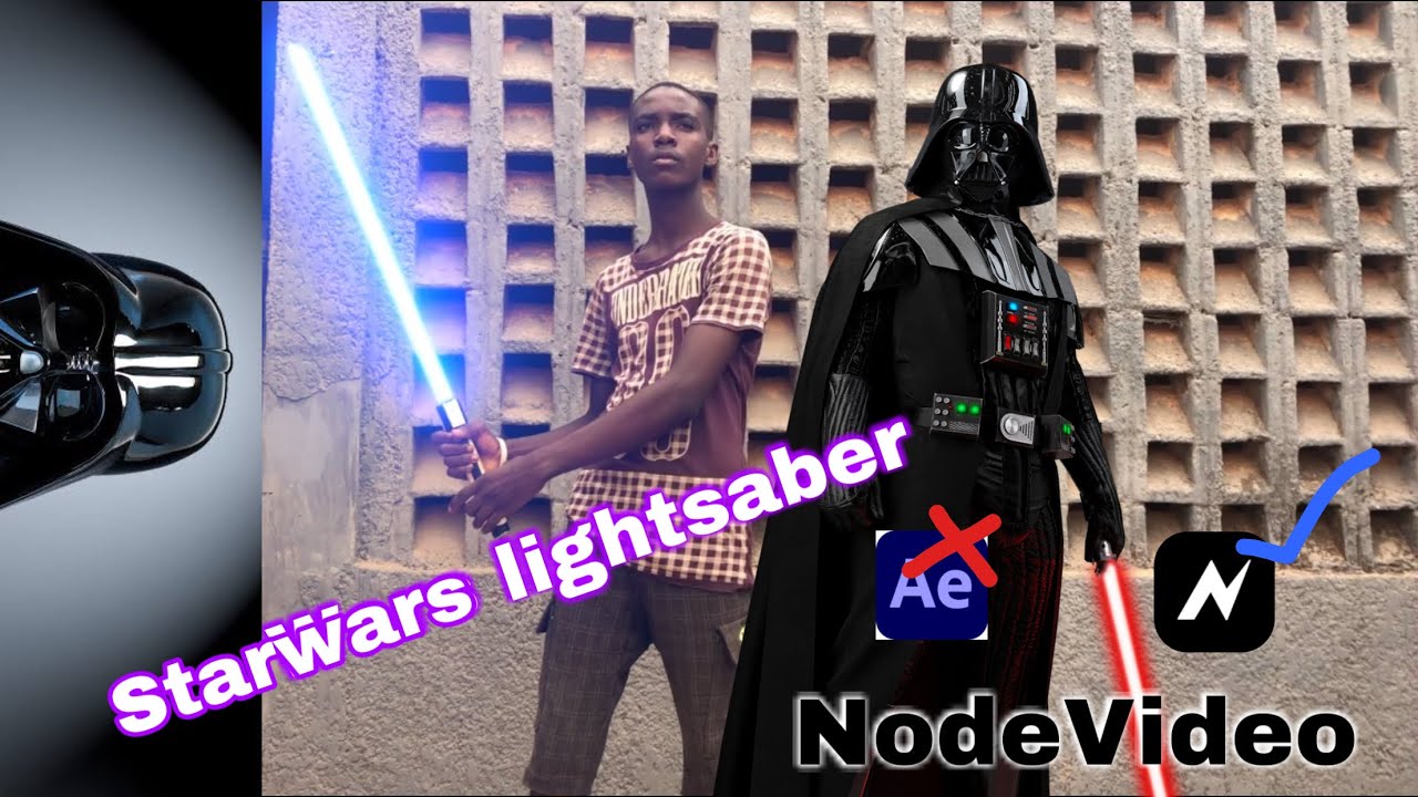 Advanced Star Wars lightsaber - NodeVideo vfx tutorial