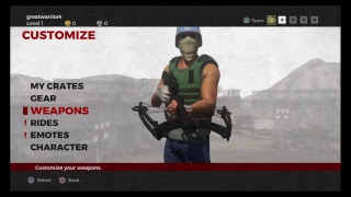 H1Z1 Ps4 - All Skins Showcase