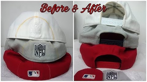 how to turn fitted caps to snapback cap.