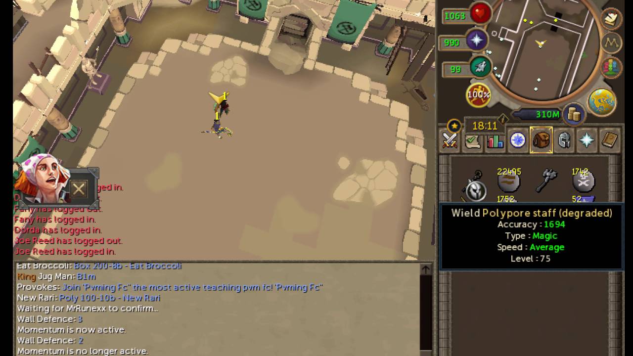 Rs3 Duel Arena Scamming Vid 2 (500m Loss)