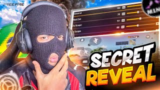 Free Fire 100% HEADSHOT settings on mobile 😱🔥| World’s Best No Recoil Settings And Hud Reveal 💀M1NX