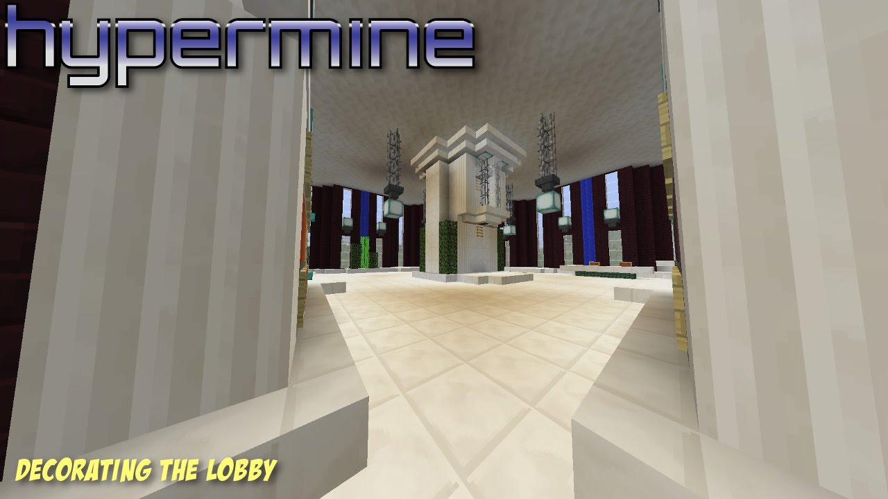 modern office lobby commercial how to decorate modern office lobby in minecraft hypermine smp e17 modern office lobby commercial how to decorate modern office lobby in minecraft hypermine smp e17
