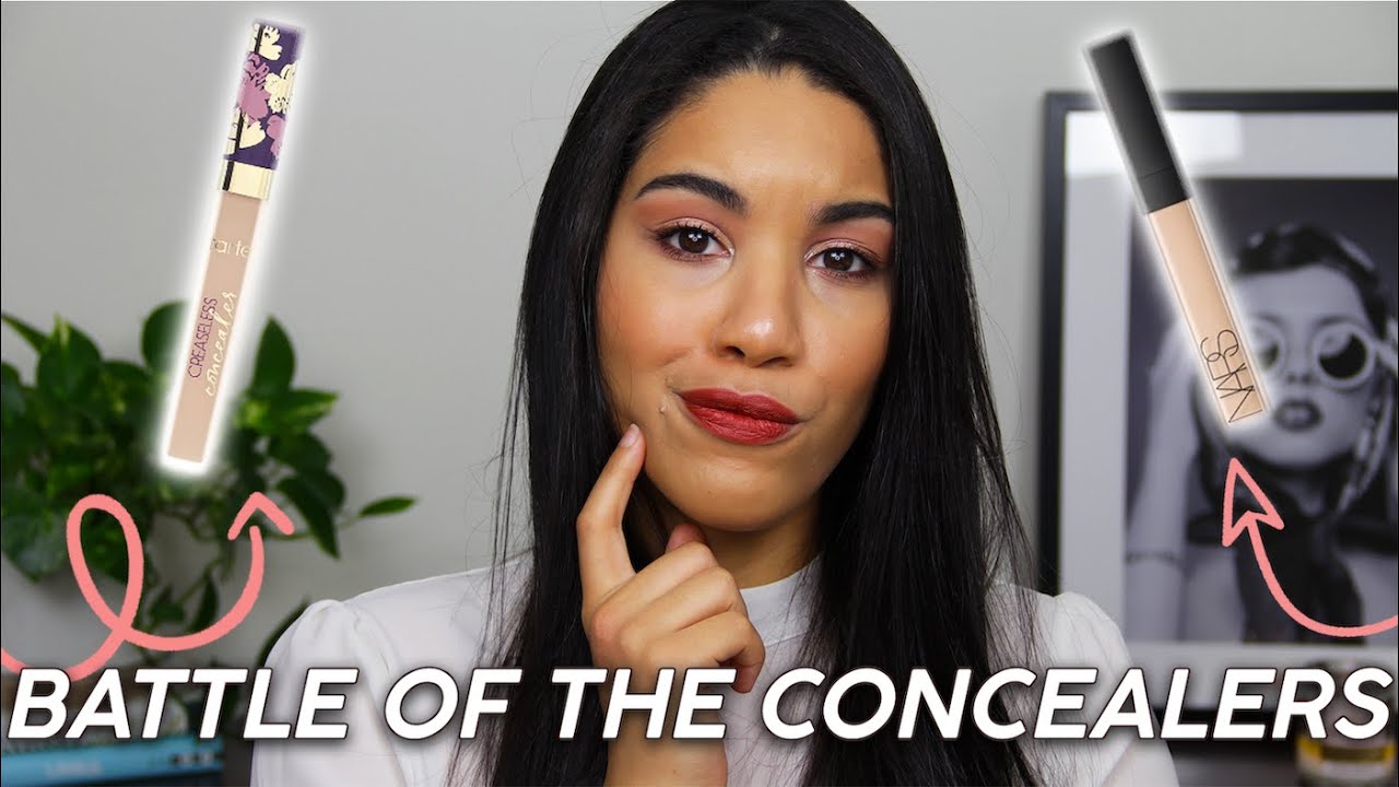 Battle of the Concealers: Nars Radiant Creamy Vs. Tarte Creaseless Concealer | Moncats Beauty