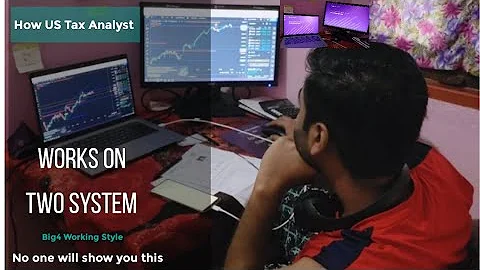 How US Tax Analyst work from Home | My Working system Live tour #ustax #analyst #stepup #big4