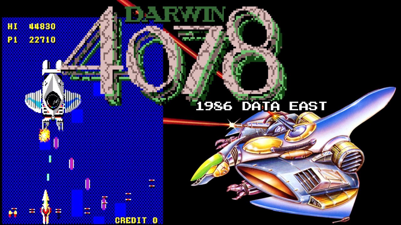 Darwin 4078 1986 DATAEAST 【Arcade】