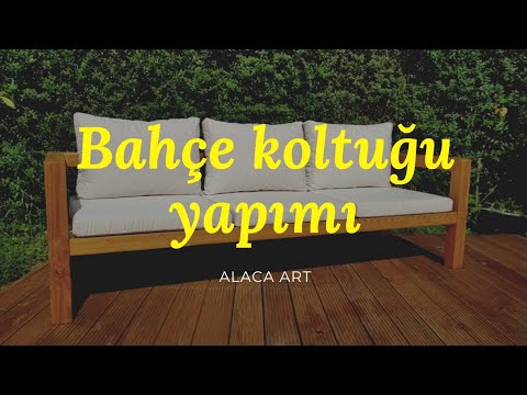 Bahçe Koltuğu Yapımı/Bahçe Koltuğu Kendin Yap/Ahşap Paletten Bahçe Koltuğu/Kendin Yap