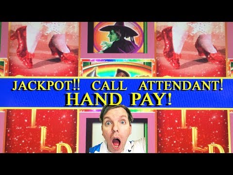 BRENT GOT AN AMAZING JACKPOT on "RUBY SLIPPERS!" ★ GLINDA LOVES ME!! ★ Brent Slots