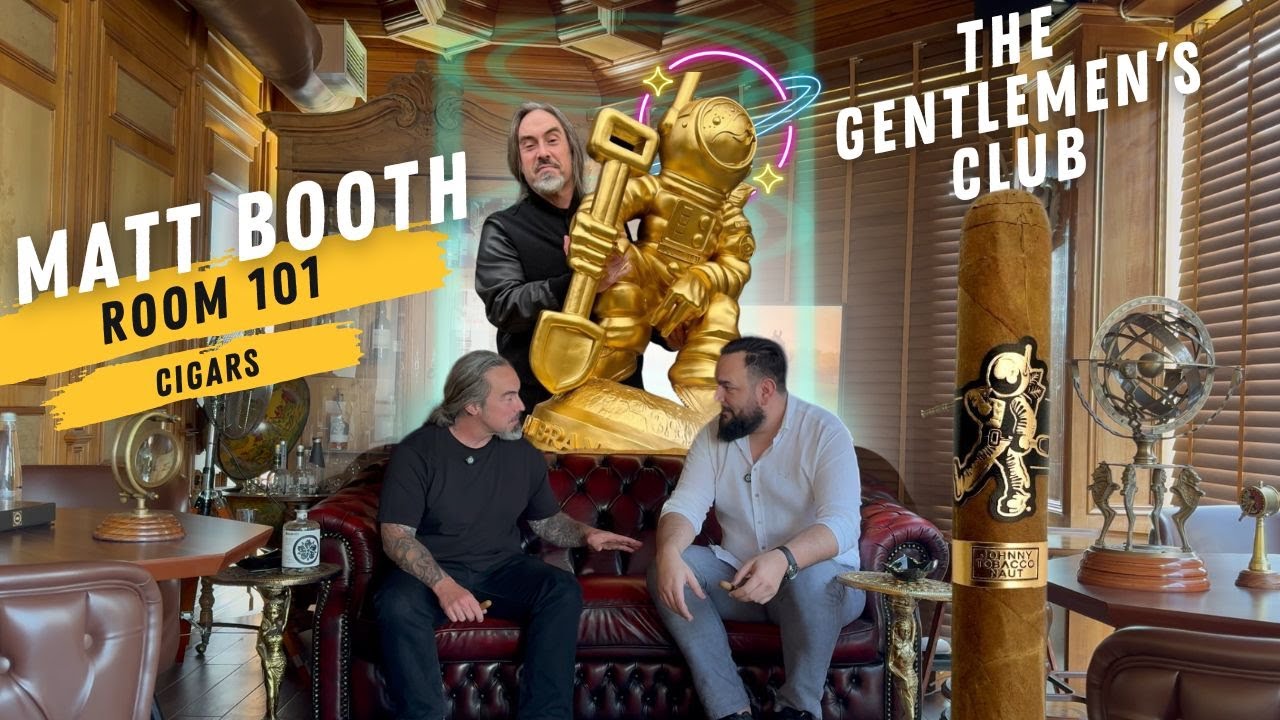 Мэтт Бут x The Gentlemen’s Club | Room101 Сигары и искусство перемен