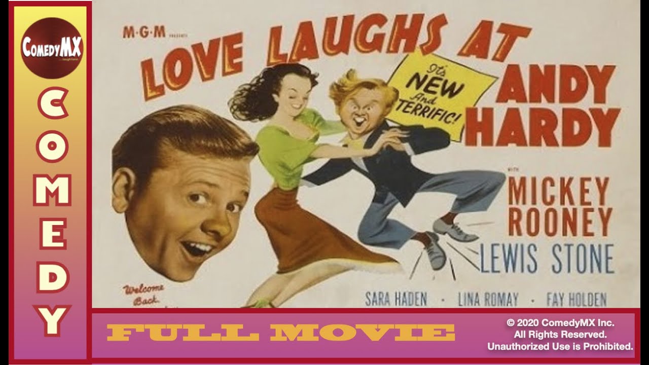 Love Laughs at Andy Hardy (1946) | Full Movie | Mickey Rooney | Lewis Stone | Sara Haden