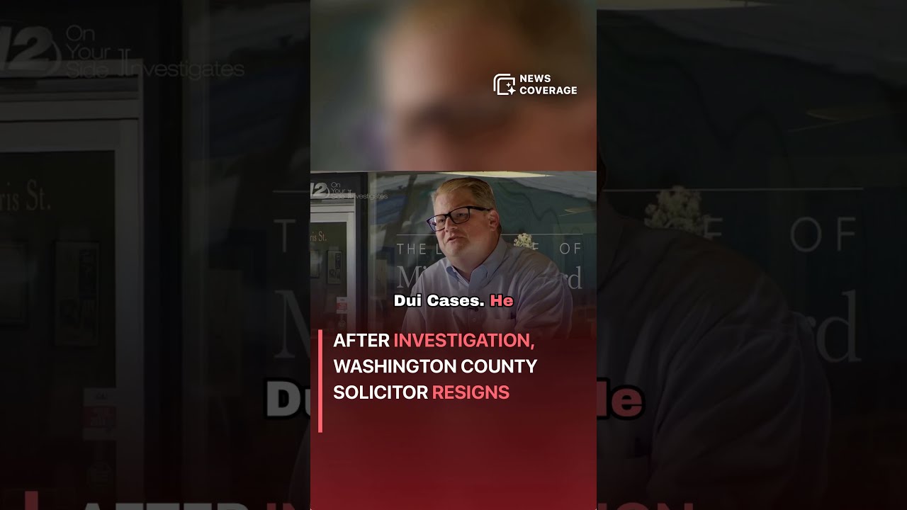 Dui Attorney: After Investigation, Washington County Solicitor Resigns #crime #law #crisis