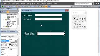 EXCEL VBA USERFORM Part 0 4 ADDNEW I