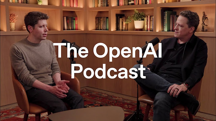 Sam Altman on AGI, GPT-5, and what’s next — the OpenAI Podcast Ep. 1