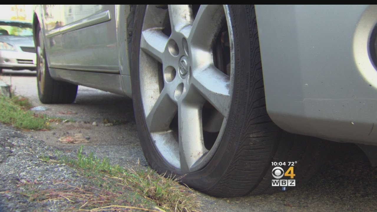 Dozens Of Car Tires Slashed In Brockton YouTube