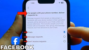 How to get message requests for people with your phone number on Facebook