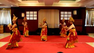 Bali Rara perform SEKAR JAGAT in Bonenkai Festival 9 , Bogor - Hotel Salak , Jan 17'15