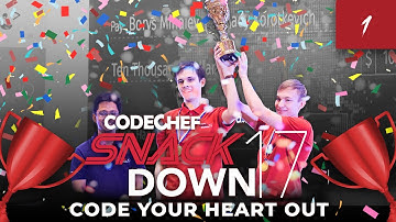 SnackDown 2017 Official Trailer | The Journey so Far | Global Programming Championship | CodeChef