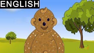 Gingerbread Man - Fairy Tales In English - Animated \/ Cartoon Stories For Kids