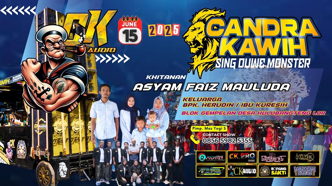 Live Candra Kawih Khitanan Ananda ASYAM FAIZ MAULUDA || 15 JUNI 2025  || Hulubanteng Lor - Pabuaran