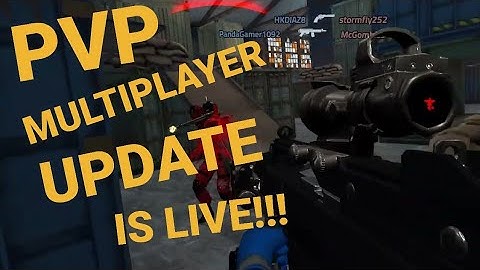PVP MULTIPLAYER OUT NOW!!! In Zero Caliber VR: Reloaded