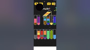 water sort puzzle (level 981)