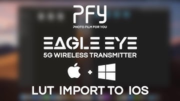 PFY EagleEye - LUT Import to iPhone or iPad Device to use it on HDMI Transmitter
