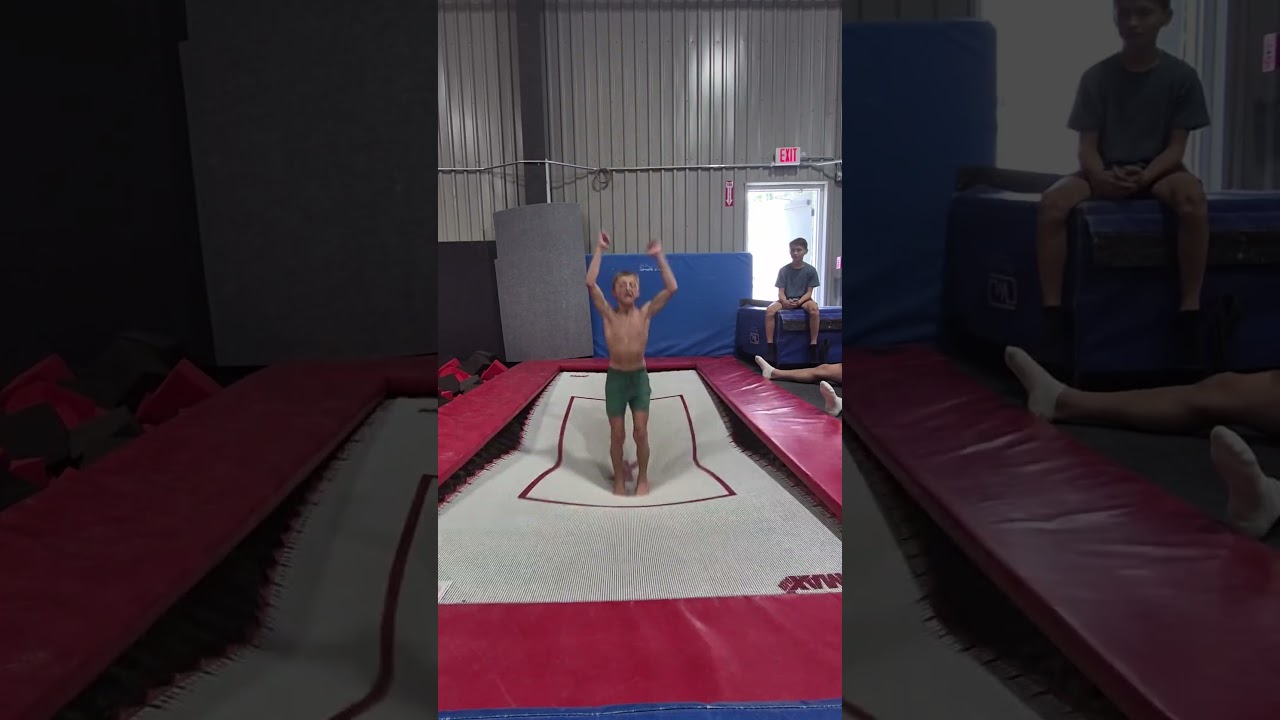 cody layout fulls on trampoline